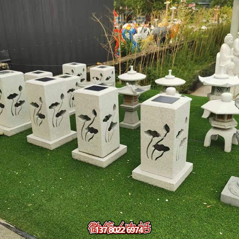 阳光荷花园灯笼