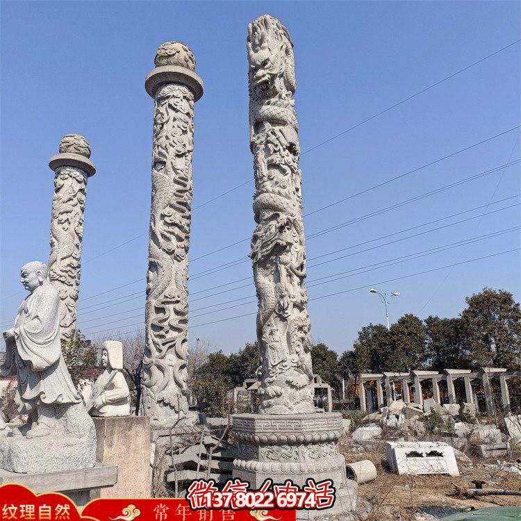 精美石雕文化庭院，欣赏绚丽景观