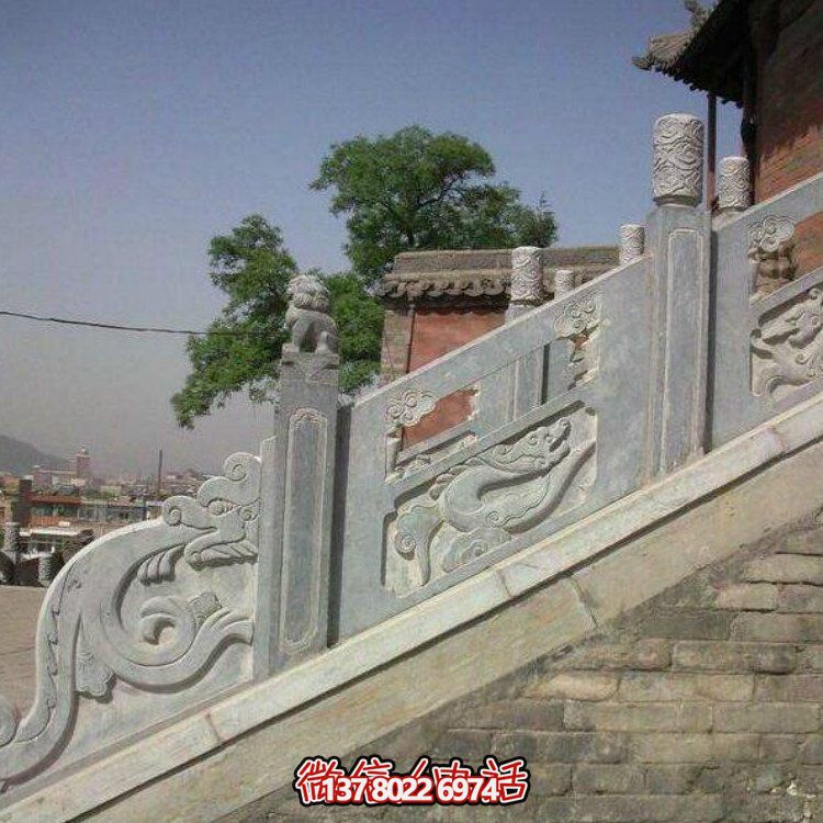 新型建筑工程花岗岩石雕栏杆浮雕雕刻图案装饰