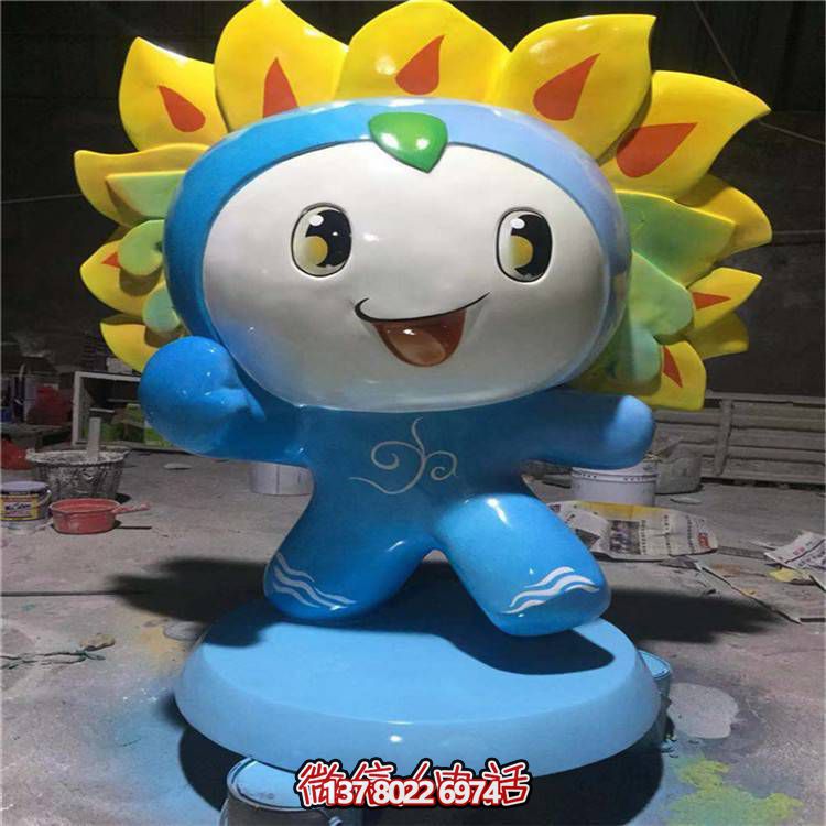 玻璃钢卡通人物雕塑，点亮游乐场的欢乐