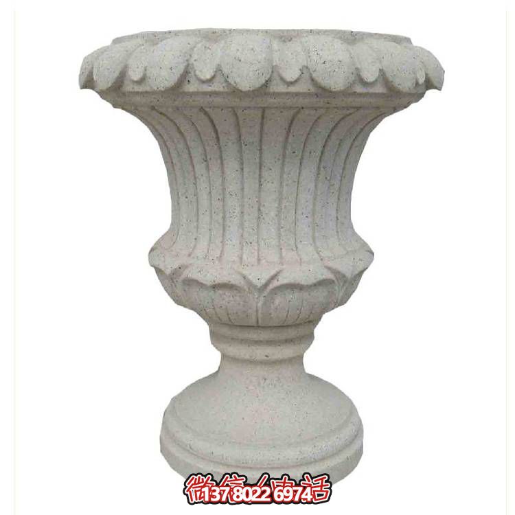 花岗岩花钵花盆多种款式定做