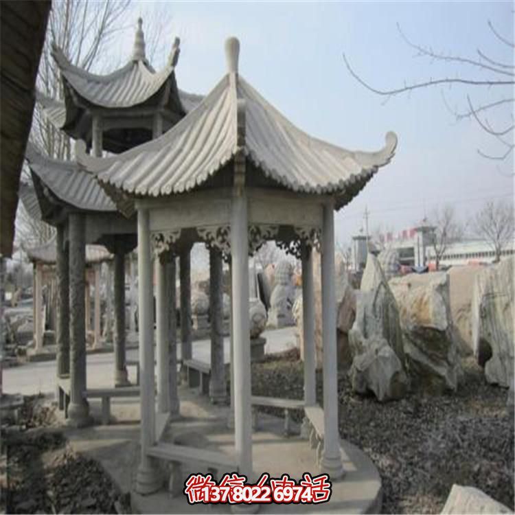 公园式凉亭雕塑装置