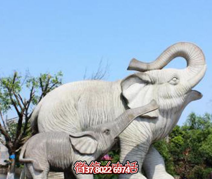 经典母子雕塑，点缀公园、景观户外空间