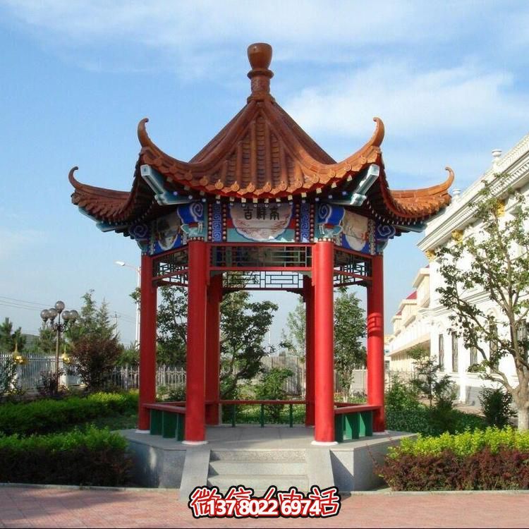 大型中式凉亭雕塑