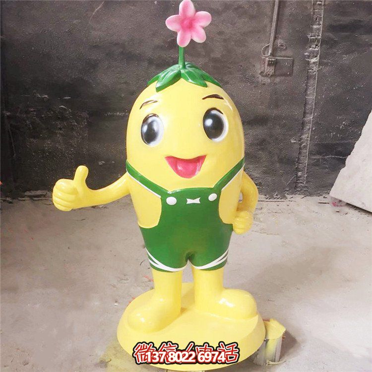 玻璃钢卡通人物雕塑，给幼儿园创意摆放