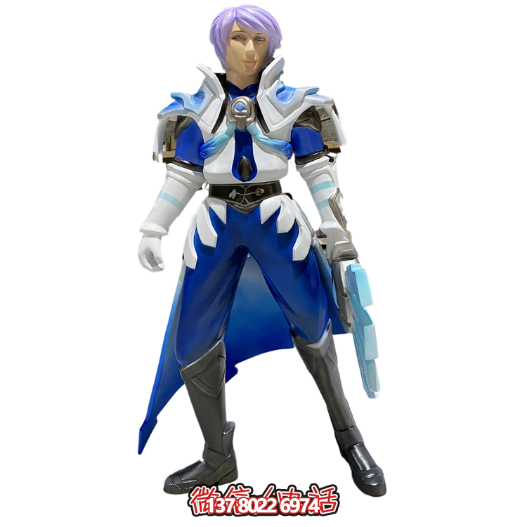 玻璃钢制动漫人物收藏品