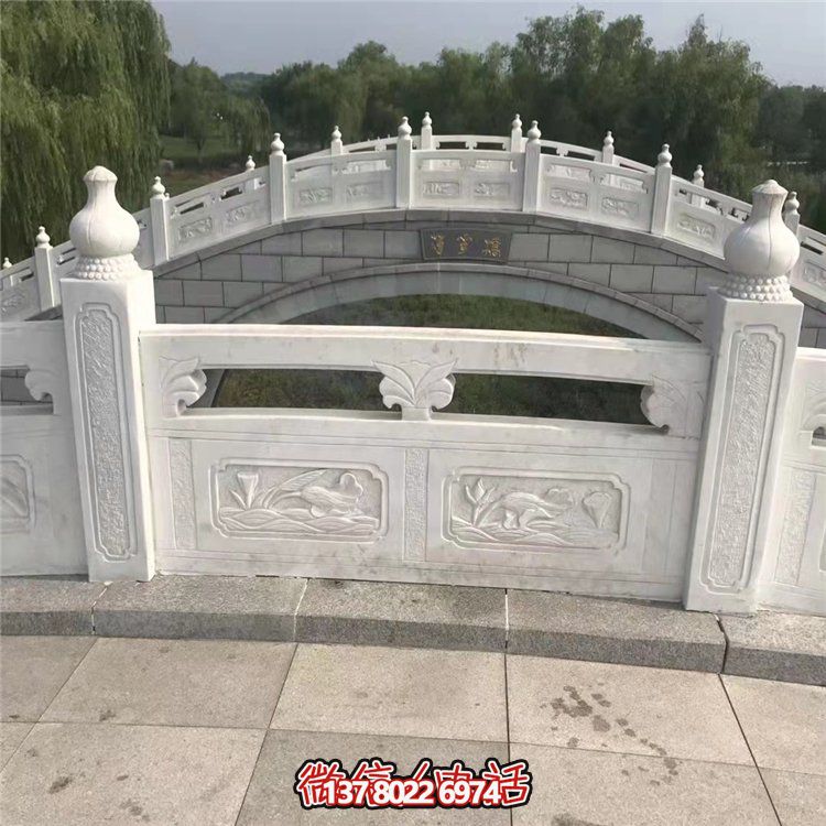 创意大理石栏杆石雕景观雕塑