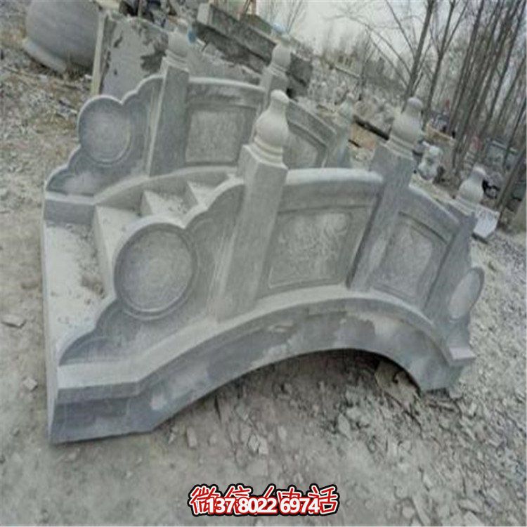 精美大理石雕刻拱桥摆件