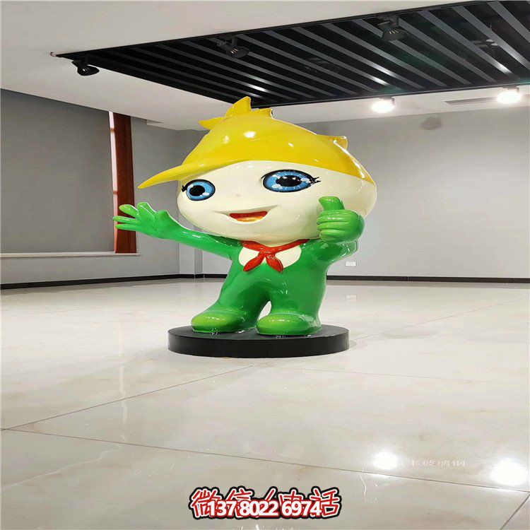 精致典雅的玻璃钢雕塑公仔，营造浪漫优雅的商场户外景观
