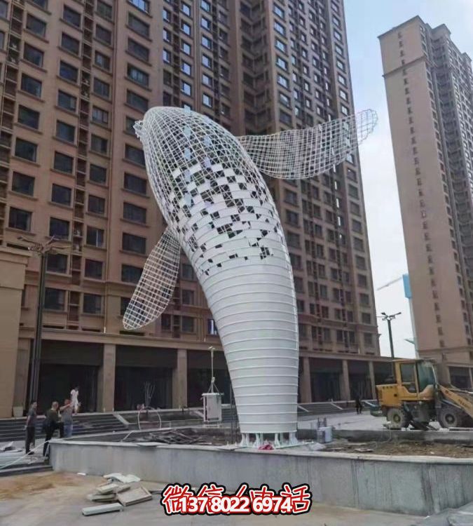 艺术装置雕塑-不锈钢小品