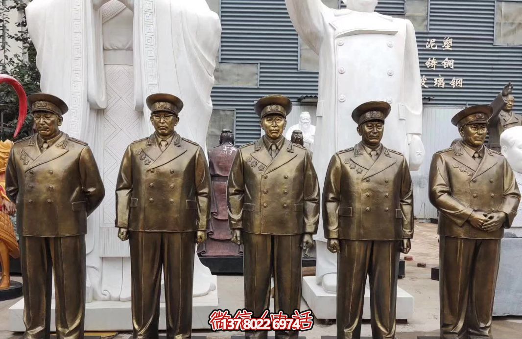 仿铜伟人元帅玻璃钢雕塑，缔造景区世界十大经典