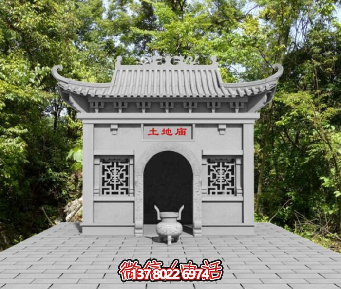 结合大理石石雕与土地雕塑的精美园林景观