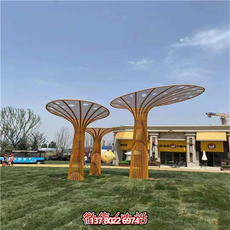 不锈钢户外大型创意景观树