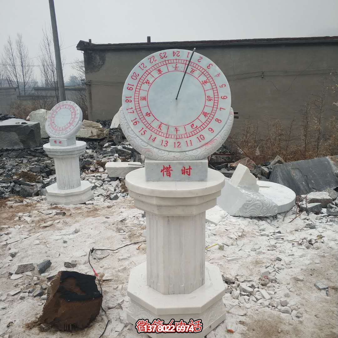 石质日晷雕塑，让景区更加创意美观！