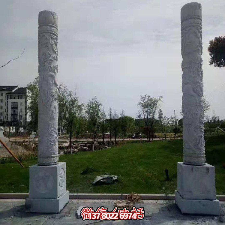 景观雕塑，借助大理石石雕提升室外空间魅力