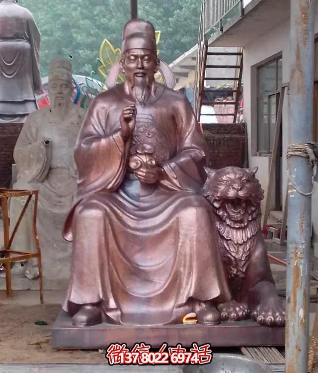 古代名人雕塑铜雕户外人物景观