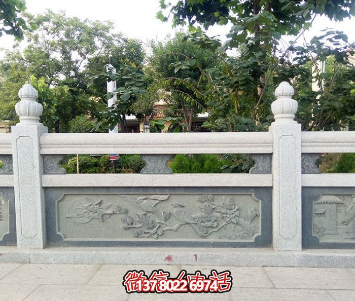 精美石栏系列，搭配园林花园，提升围栏美感