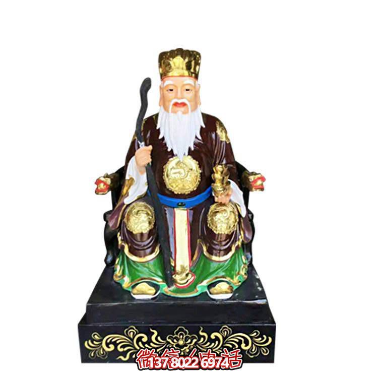 玻璃钢彩绘佛像景观摆件