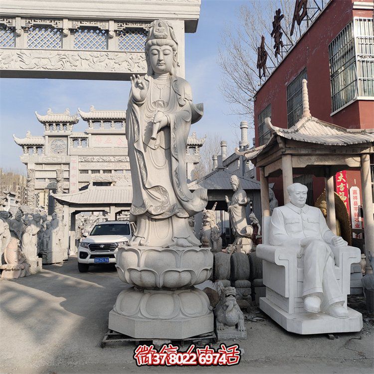 大理石石雕观音景区