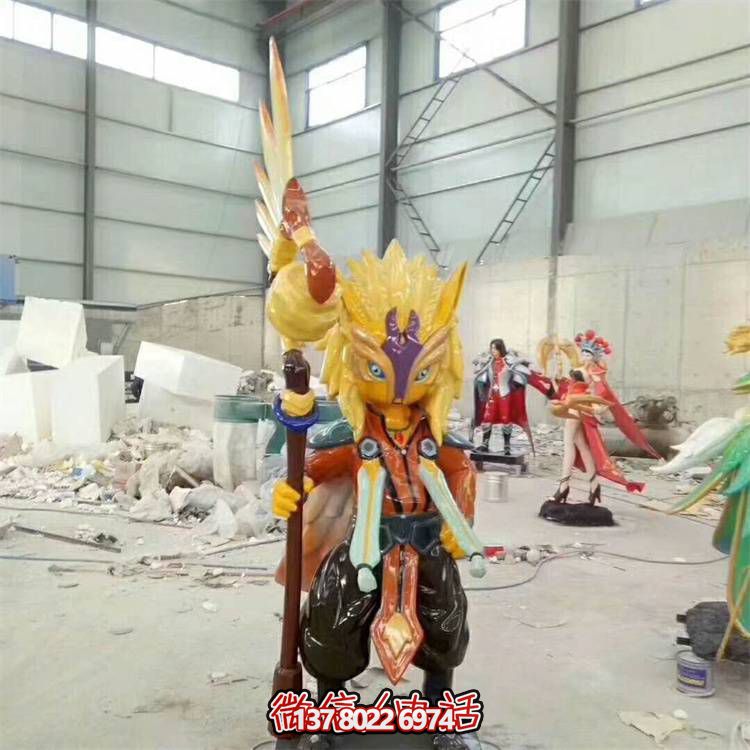 玻璃钢彩绘摆件——一款来自动漫世界的艺术品