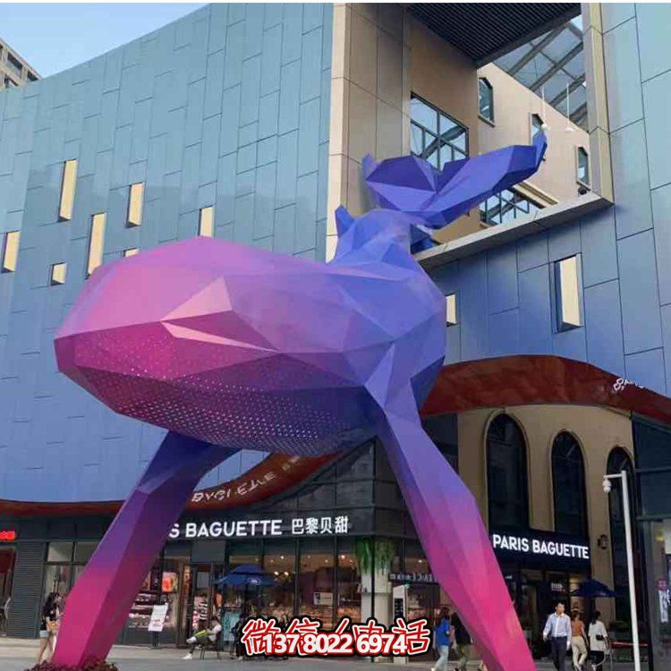 大型不锈钢海豚摆件