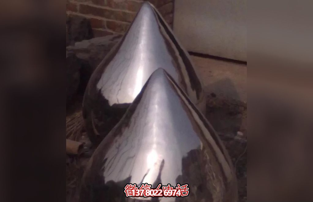 不锈钢抽象水滴雕塑