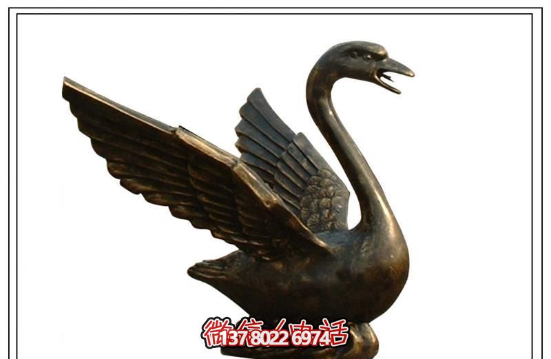 不锈钢创意飞翔天鹅雕塑