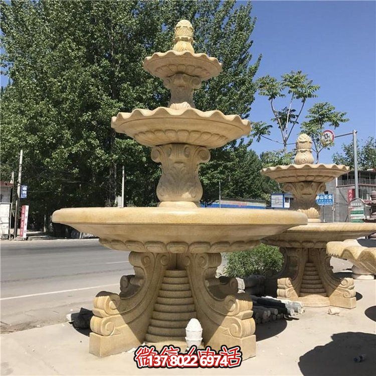 融合原创艺术的大型景观喷泉雕塑