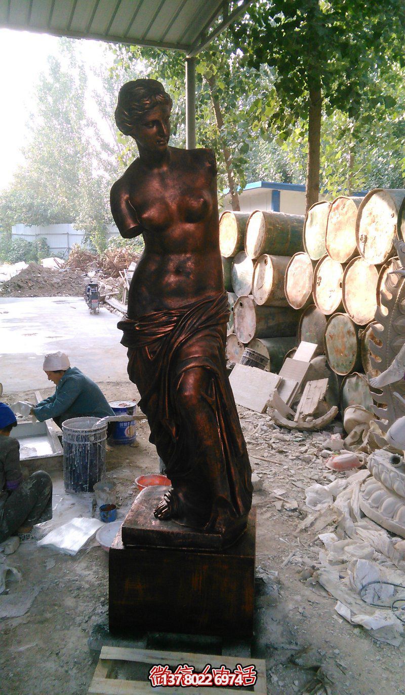 维纳斯铜雕断臂雕塑