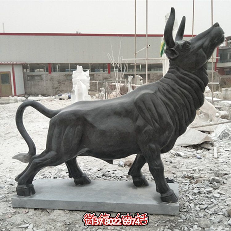 工厂定制大型铜雕景观牛