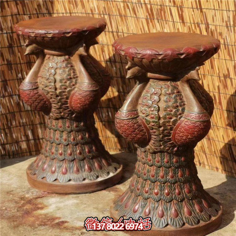 精美黄铜孔雀雕塑