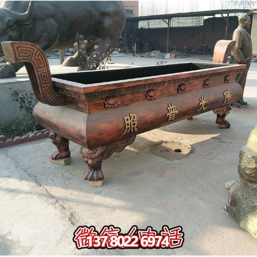 不锈钢仿铜大型祈福香炉
