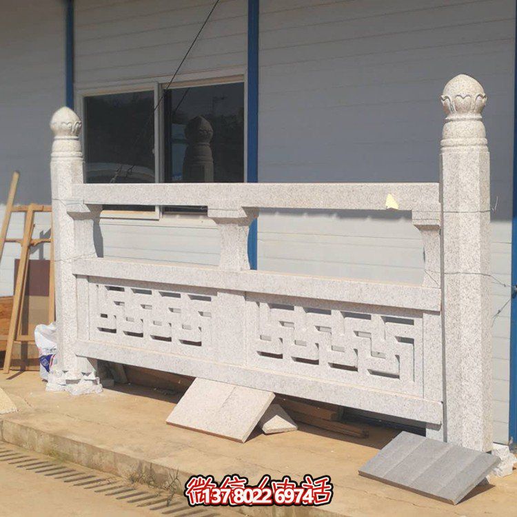 创意大理石栏杆雕塑