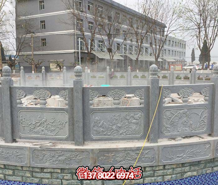 精美青石围栏景观喷泉，让你的小区更加美丽