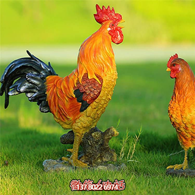 玻璃钢仿真雕塑摆件，为户外园林草坪增添点缀