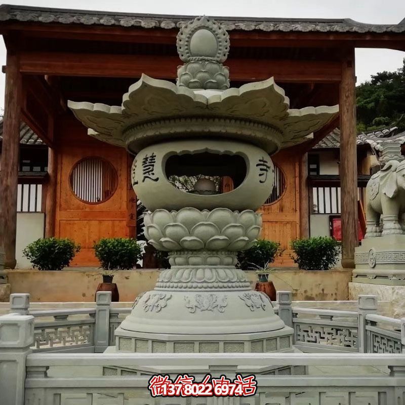 仿古石灯塔庭院装饰摆件