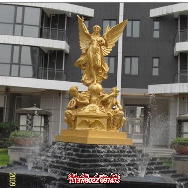 大型户外喷泉摆件，打造美丽绿意水景景观