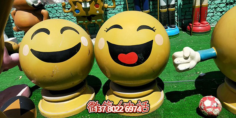 玻璃钢游乐装饰摆件