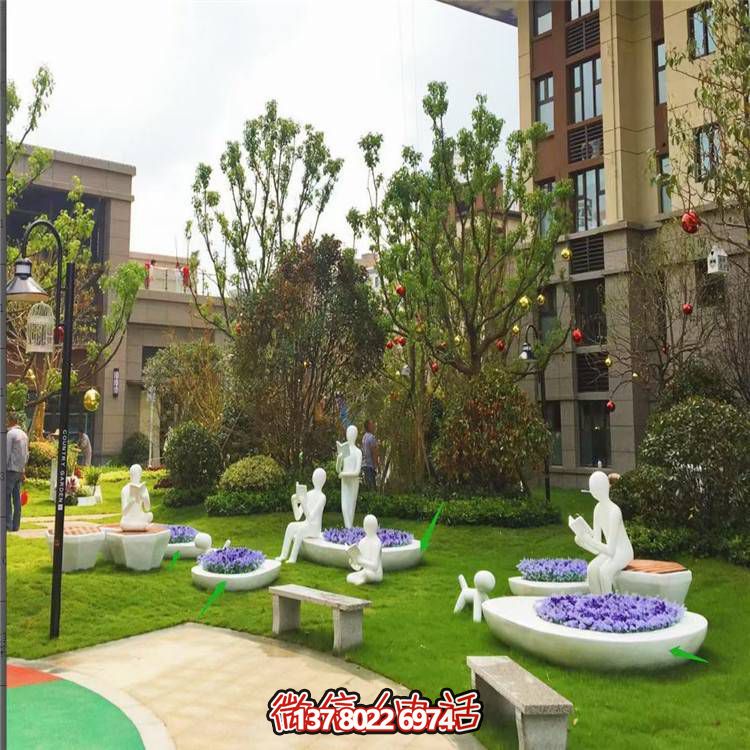 不锈钢创意景观摆件