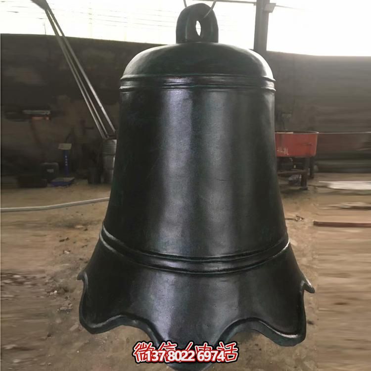 大型寺庙铜雕铜钟雕塑