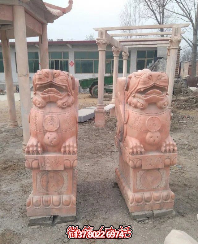 公园创意黄蜡石石雕貔貅雕塑