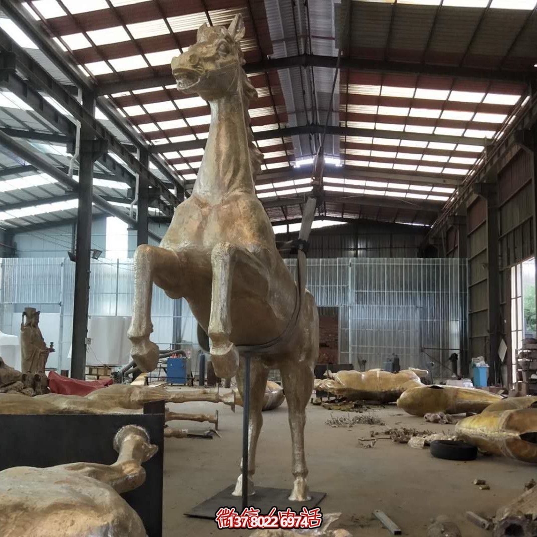 仿真铜马雕塑，装饰你的酒店、广场