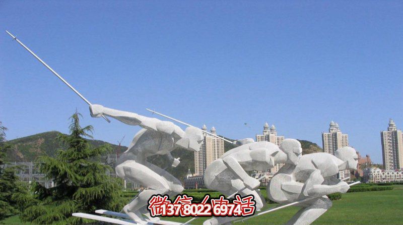 公园景观不锈钢雕塑