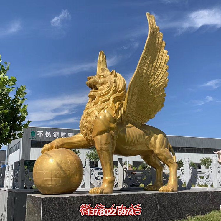 仿铜抽象人物雕塑