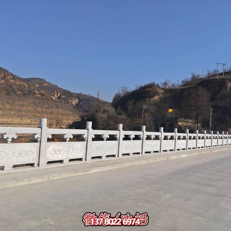 精美的大理石雕塑栏杆，缔造完美景观