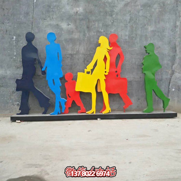 玻璃钢雕塑装饰摆件，点缀商场购物街步行街