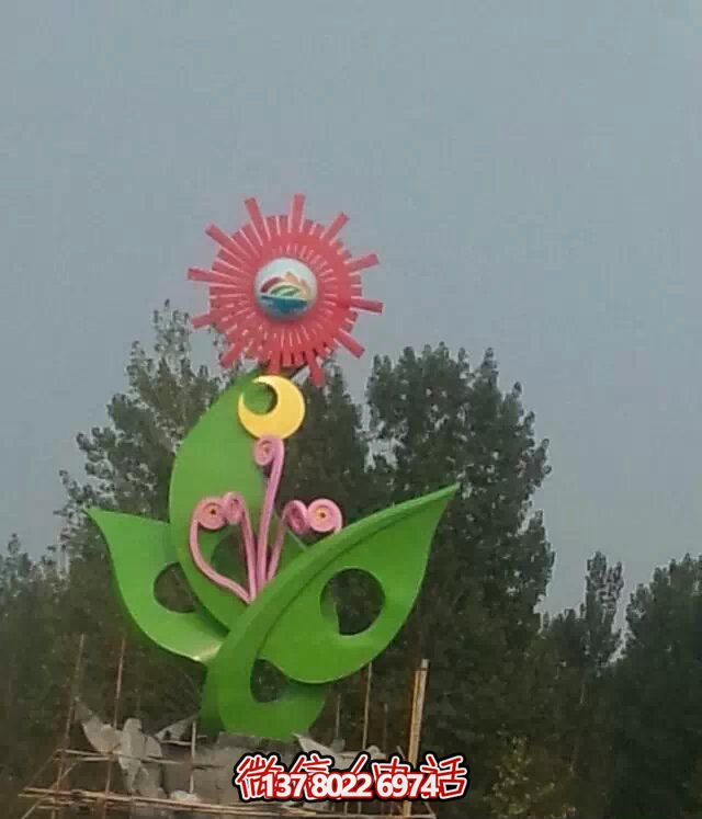 不锈钢艺术雕塑，为景观公园添彩