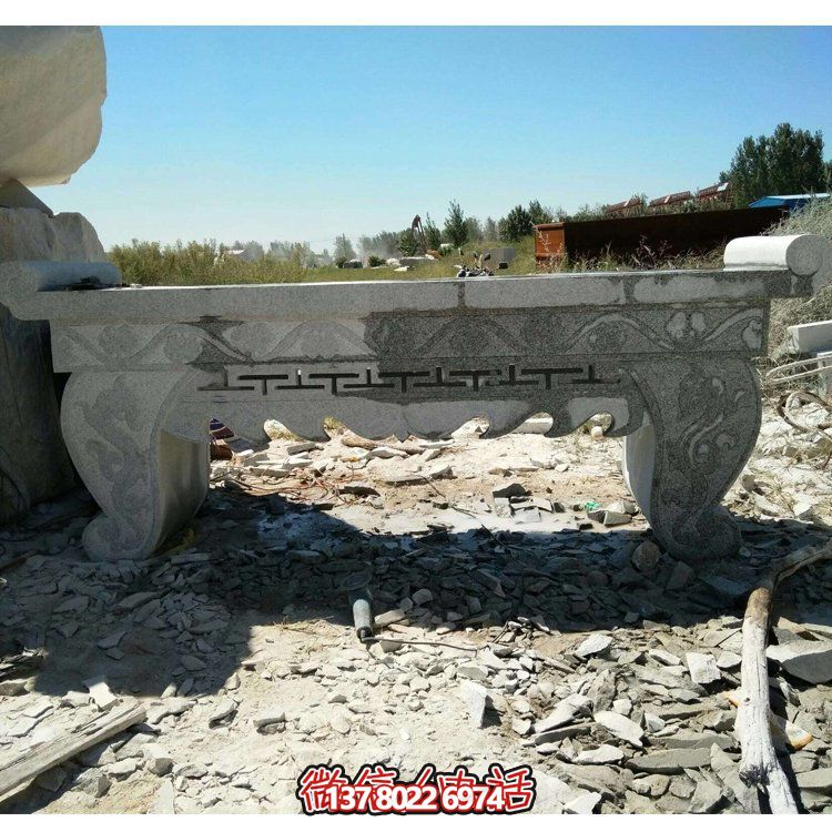 户外景区景点寺庙宗教大理石石雕祈福上香香炉摆件