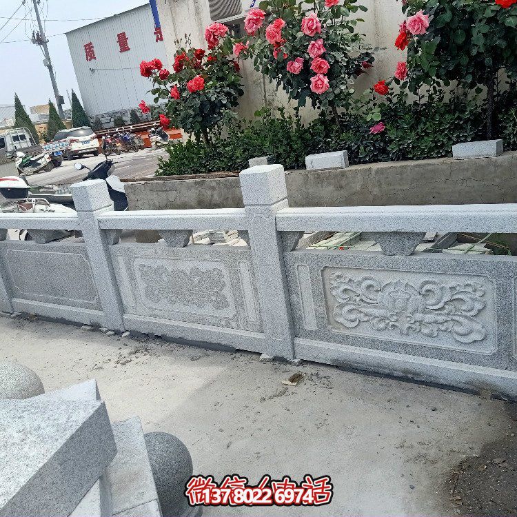 花岗岩石雕围栏杆