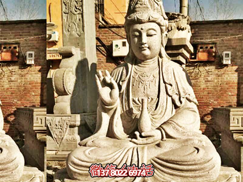 寺庙大型供奉佛像观音雕塑